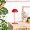 Laken Buiten tafellamp, Badkamerlamp, Tafellamp LED Red, 1-licht