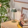 Laken Buiten tafellamp, Badkamerlamp, Tafellamp LED Groen, 1-licht