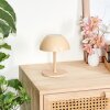 Laken Buiten tafellamp, Badkamerlamp, Tafellamp LED Beige, 1-licht