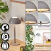 Laken Buiten tafellamp, Badkamerlamp, Tafellamp LED Grijs, 1-licht