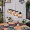 Koyoto Hanglamp, Kogellampje, Hanglamp Amber, 4-lichts