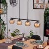 Koyoto Hanglamp, Kogellampje, Hanglamp Amber, 4-lichts