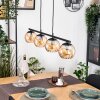 Koyoto Hanglamp, Kogellampje, Hanglamp Amber, 4-lichts