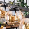 Koyoto Hanglamp, Kogellampje, Hanglamp Amber, 4-lichts