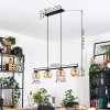 Koyoto Hanglamp, Kogellampje, Hanglamp Amber, 4-lichts