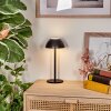 Laken Buiten tafellamp, Badkamerlamp, Tafellamp LED Zwart, 1-licht