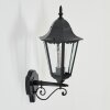 Hongkong Wandlamp voor buiten, Wandlamp Zwart, 1-licht