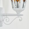 Hongkong Wandlamp voor buiten, Wandlamp Wit, 1-licht