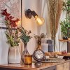 Geira Plafondspot, Wandlamp, Muurspot Zwart, 1-licht