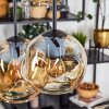 Ripoll Hanglamp, Kogellampje, Hanglamp Amber, 6-lichts