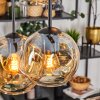 Ripoll Hanglamp, Kogellampje, Hanglamp Amber, 6-lichts