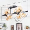 Koyoto Plafondlamp, Kogellampje Amber, 8-lichts