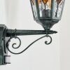 Hongkong Wandlamp voor buiten, Wandlamp Groen, Zwart, 1-licht, Bewegingsmelder