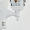 Naofe Wandlamp voor buiten, Wandlamp Wit, 1-licht, Bewegingsmelder