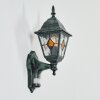 Naofe Wandlamp voor buiten, Wandlamp Groen, Zwart, 1-licht, Bewegingsmelder