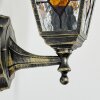 Naofe Wandlamp voor buiten, Wandlamp Bruin, Goud, 1-licht
