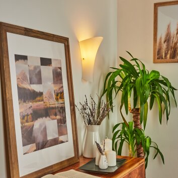 Chieti Muurlamp Wit, 1-licht