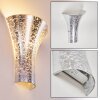 Nerola Muurlamp Zilver, 1-licht