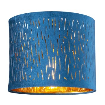 Globo TICON Plafondlamp Blauw, 1-licht