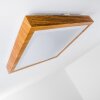 Sora Wood Plafondlamp Hout licht, 1-licht