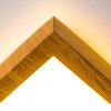 Sora Wood Plafondlamp Hout licht, 1-licht