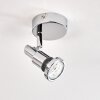 Morges Plafondlamp LED Chroom, 1-licht
