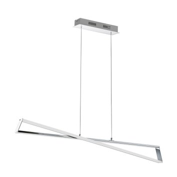 Eglo verlichting AGRELA Hanglamp LED Chroom, 2-lichts