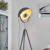 Bagdad Staande lamp Blauw, Chroom, Grijs, 1-licht