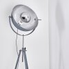 Bagdad Staande lamp Blauw, Chroom, Grijs, 1-licht