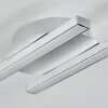 Correas Plafondlamp LED Aluminium, 2-lichts