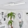 Correas Plafondlamp LED Aluminium, 2-lichts