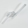 Correas Plafondlamp LED Aluminium, 2-lichts