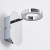 Adel Muurspot LED Chroom, 1-licht