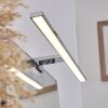 Morges Spiegellamp LED Chroom, Wit, 1-licht