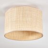 Sabadim Plafondlamp Beige, Natuurlijke kleuren, 1-licht