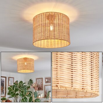 Cavaca Plafondlamp Natuurlijke kleuren, 1-licht