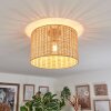 Cavaca Plafondlamp Natuurlijke kleuren, 1-licht