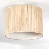 Bongal Plafondlamp Beige, Natuurlijke kleuren, 1-licht