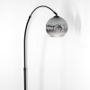 Ripoll Staande lamp, Booglampen Zwart, 1-licht