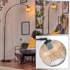 Ripoll Staande lamp, Booglampen Zwart, 1-licht