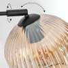 Ripoll Staande lamp, Booglampen Zwart, 1-licht