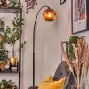 Ripoll Staande lamp, Booglampen Zwart, 1-licht
