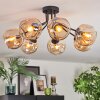 Ripoll Plafondlamp, Kogellampje Amber, 7-lichts