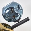 Ripoll Plafondlamp, Kogellampje Blauw, Goud, Groen, 8-lichts