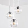 Koyoto Hanglamp, Kogellampje, Cluster hanglamp Duidelijk, 3-lichts