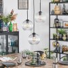 Koyoto Hanglamp, Kogellampje, Cluster hanglamp Duidelijk, 3-lichts