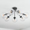 Koyoto Plafondlamp, Kogellampje 82 cm Duidelijk, 7-lichts