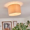 Soungou Plafondlamp Beige, 1-licht