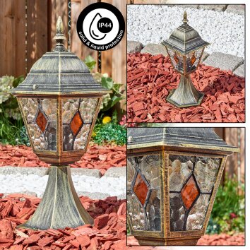 Naofe Plint licht, Pad licht Bruin, Goud, 1-licht