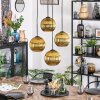 Koyoto Hanglamp, Kogellampje, Cluster hanglamp Goud, 4-lichts